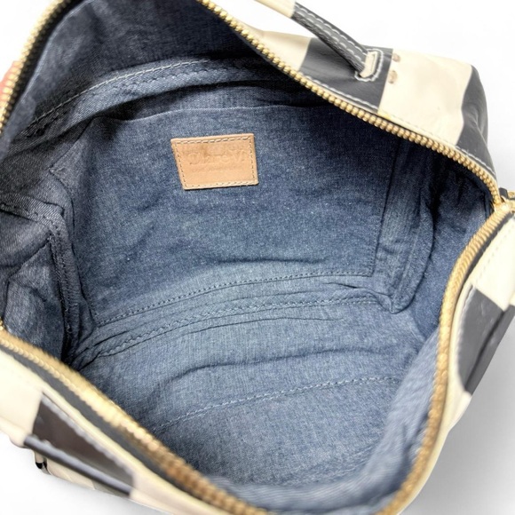 Clare V Mirabel Striped Handbag - Picture 6 of 6